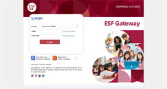 Desktop Screenshot of dc.tg.esf.edu.hk